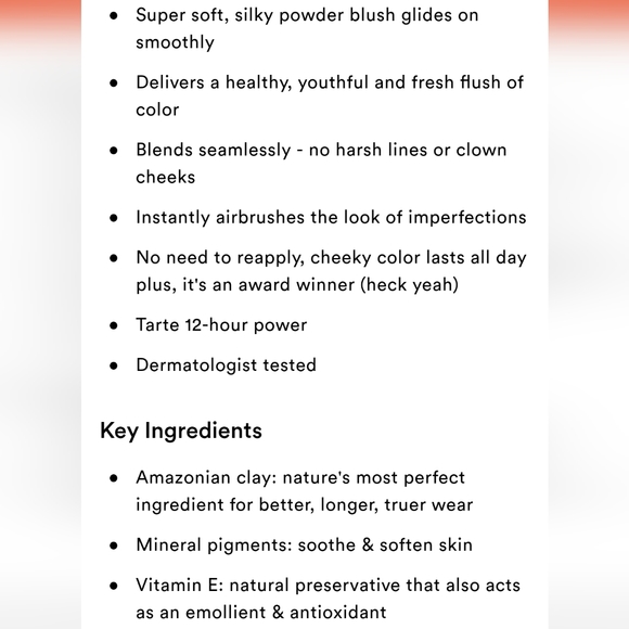 TARTE 4 PIECE MINI SET. - Picture 13 of 16